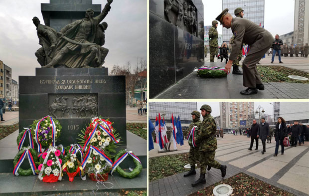 Робовали су скоро пет векова: Полагањем венаца обележен Дан ослобођења Ниша од Турака (ФОТО)